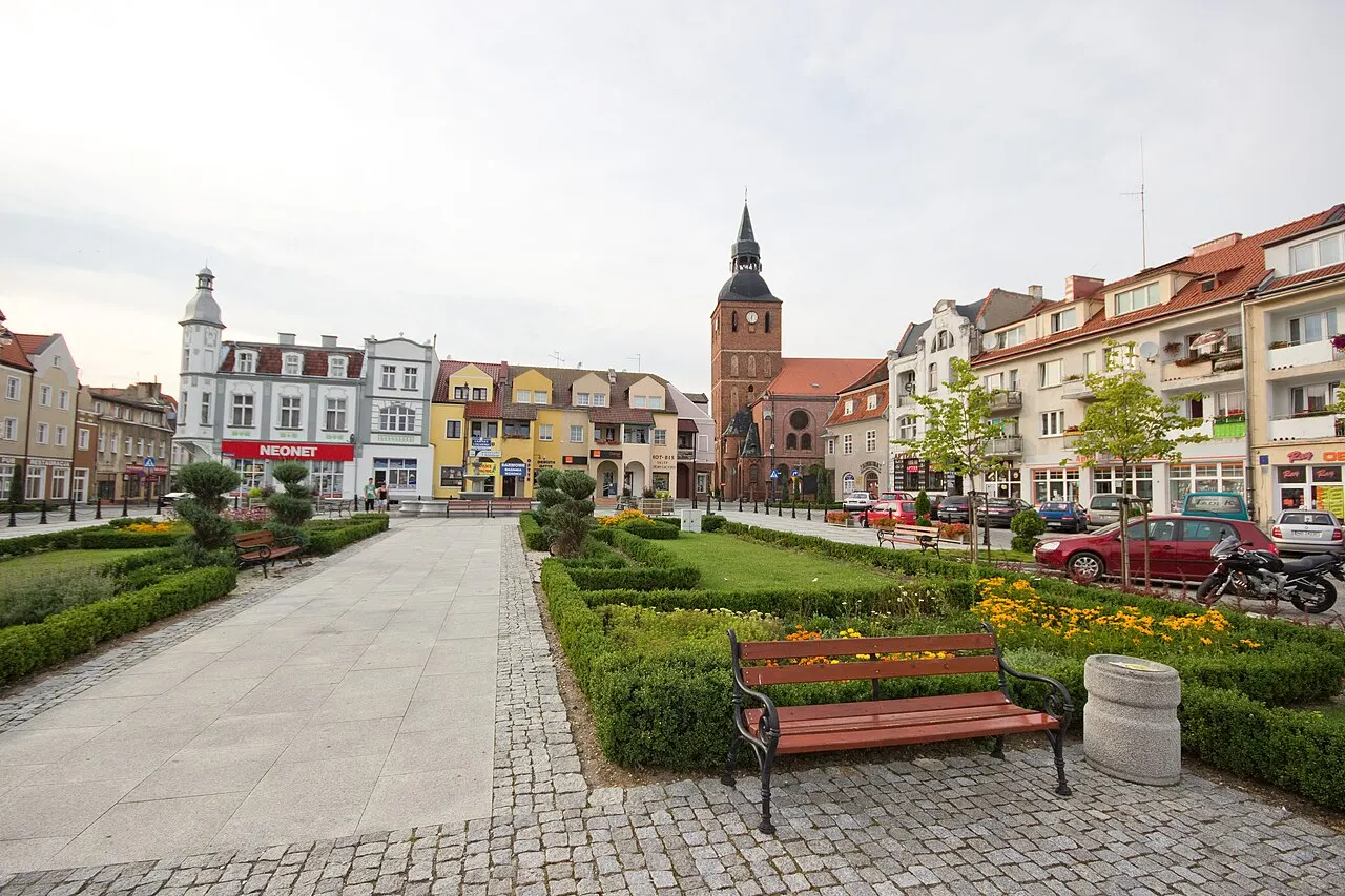 Rynek, Biskupiec, gmina Biskupiec, powiat olsztyński, Województwo warmińsko-mazurskie