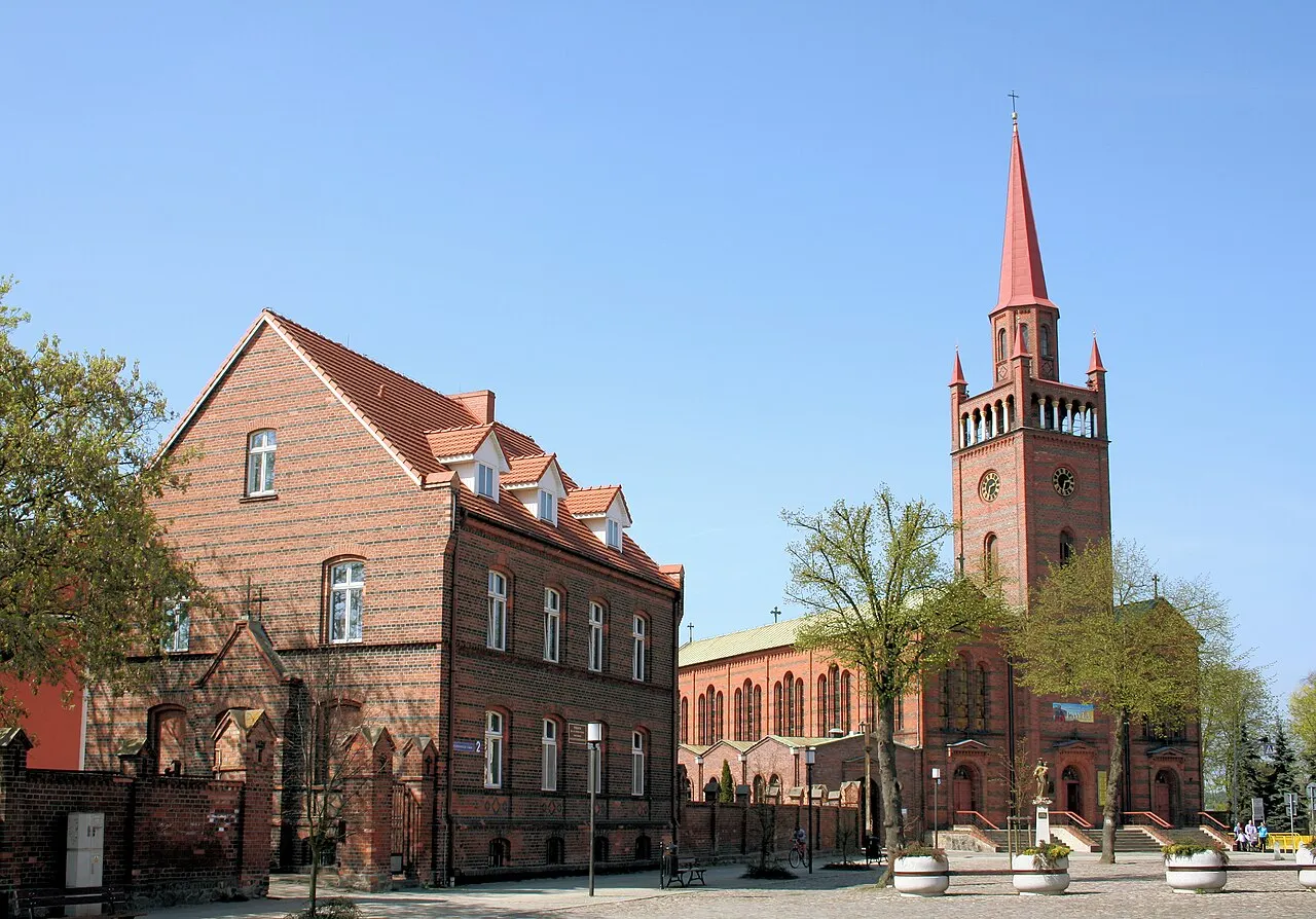Dębno - dawny kościół ewangelicki, obecnie rzymskokatolicki parafialny p.w.