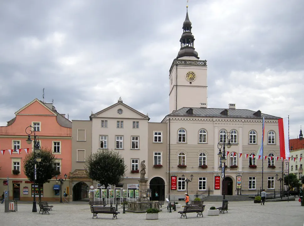 Dzierżoniów, ratusz i wieża ratuszowa, XV, 1873-1875