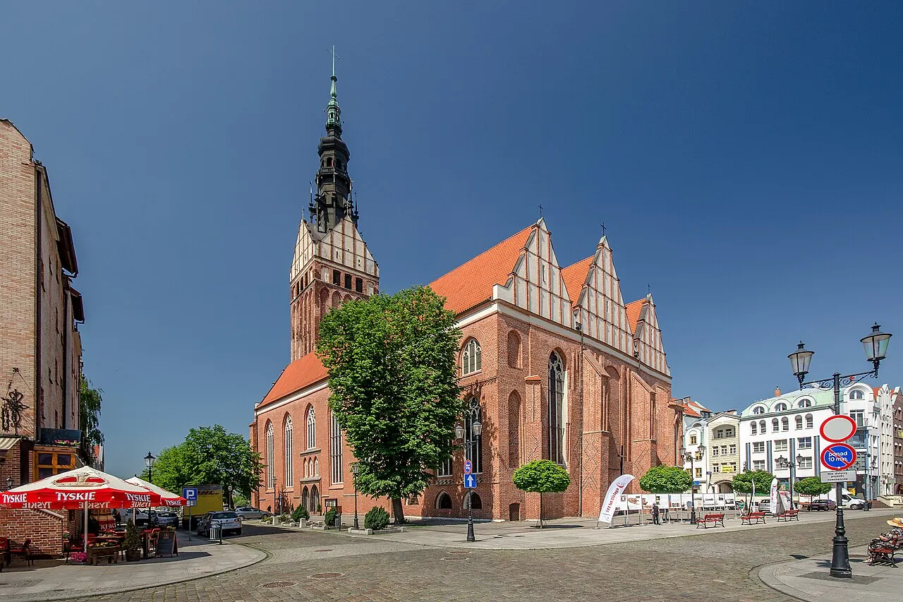 Elbląg, kościół par., ob. katedra p.w. św. Mikołaja, 1226, 1340-1380, 1953-1968