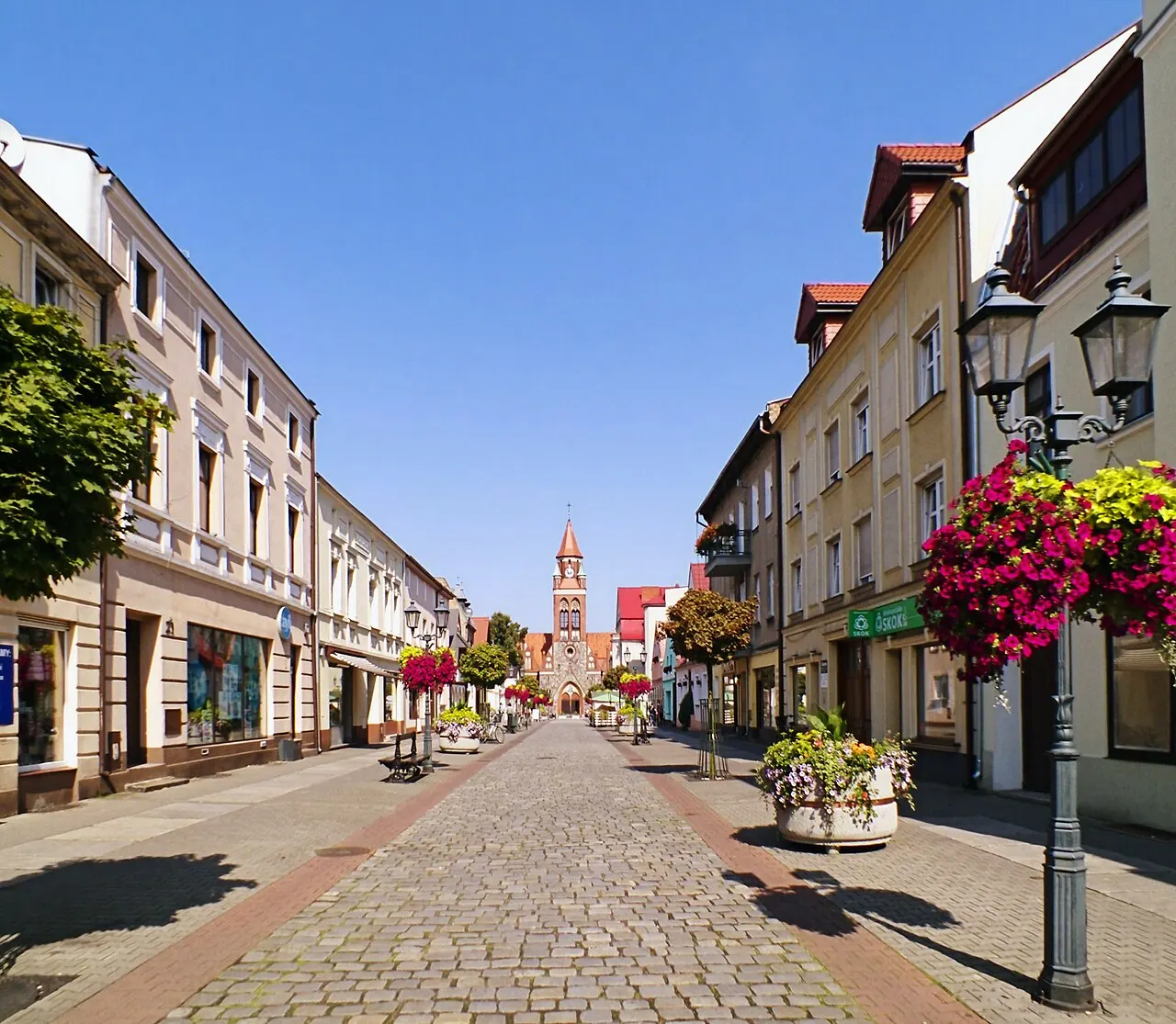 Ulica Szeroka w Grodzisku Wielkopolskim