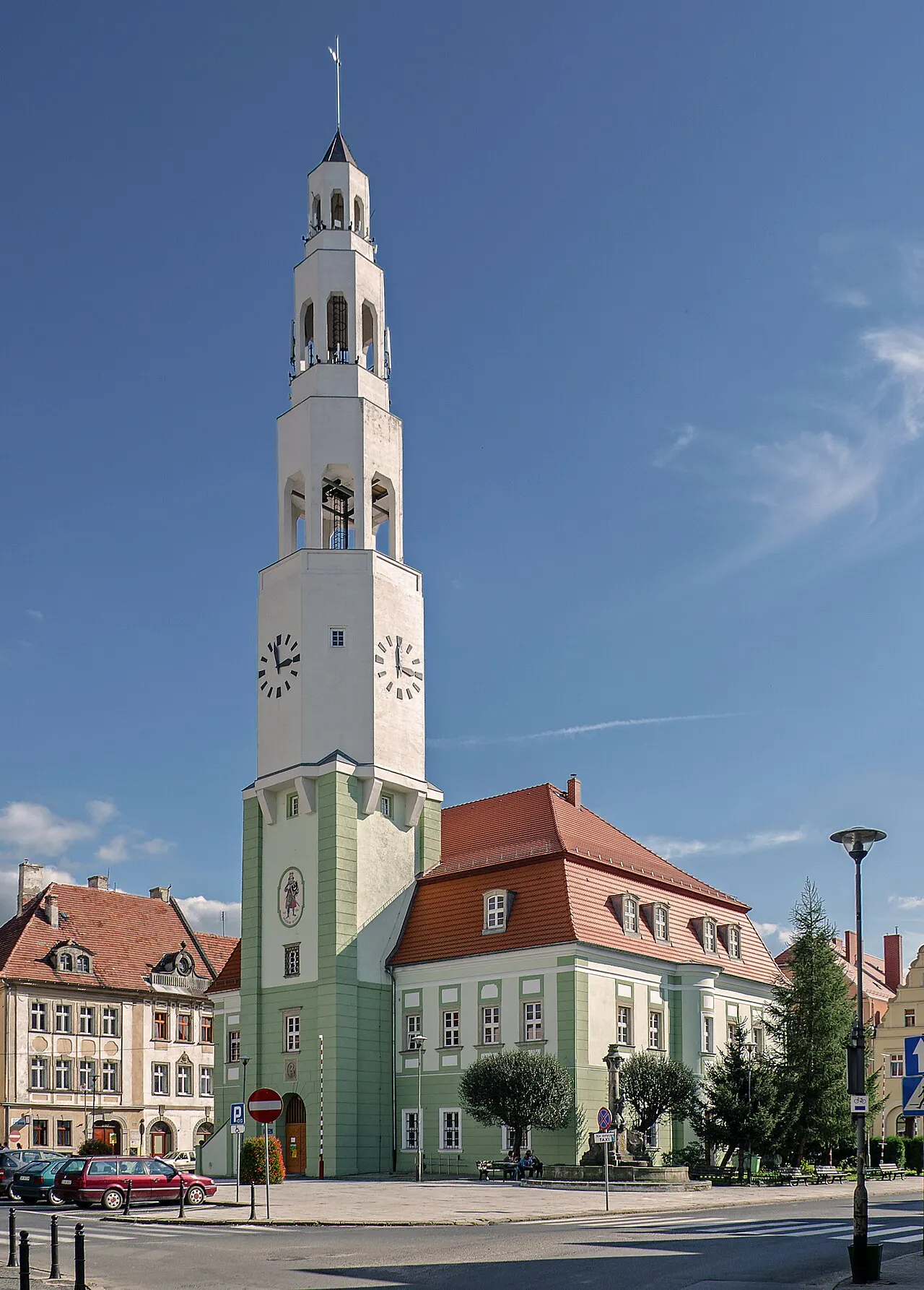 ratusz, poł. XVI, XVIII, 1930 Gryfów Śląski, Rynek 1, Gryfów Śląski