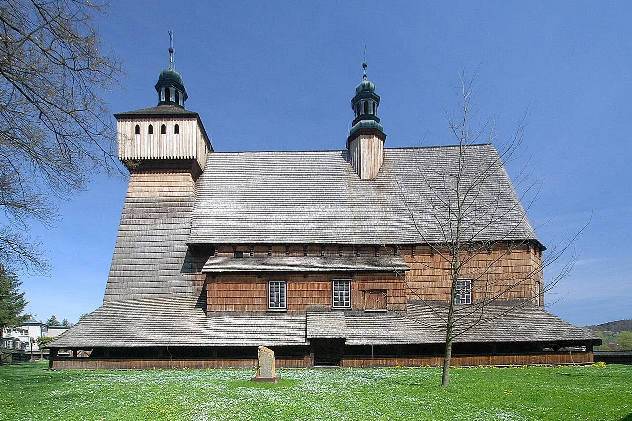 Haczów, kościół Wniebowzięcia Najświętszej Maryi Panny