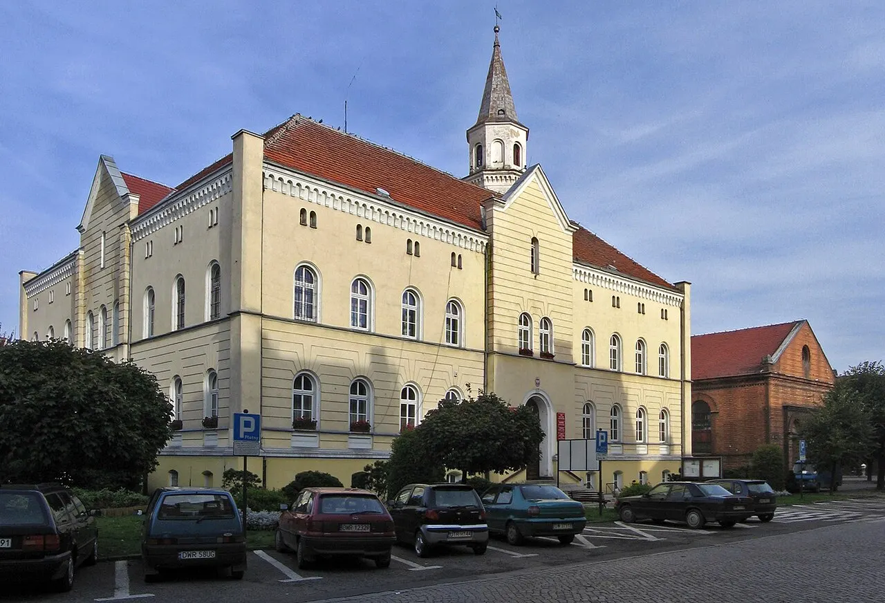 Kąty Wrocławskie - ratusz (zabytek nr A/3822/1792 z dn. 1966-08-21)