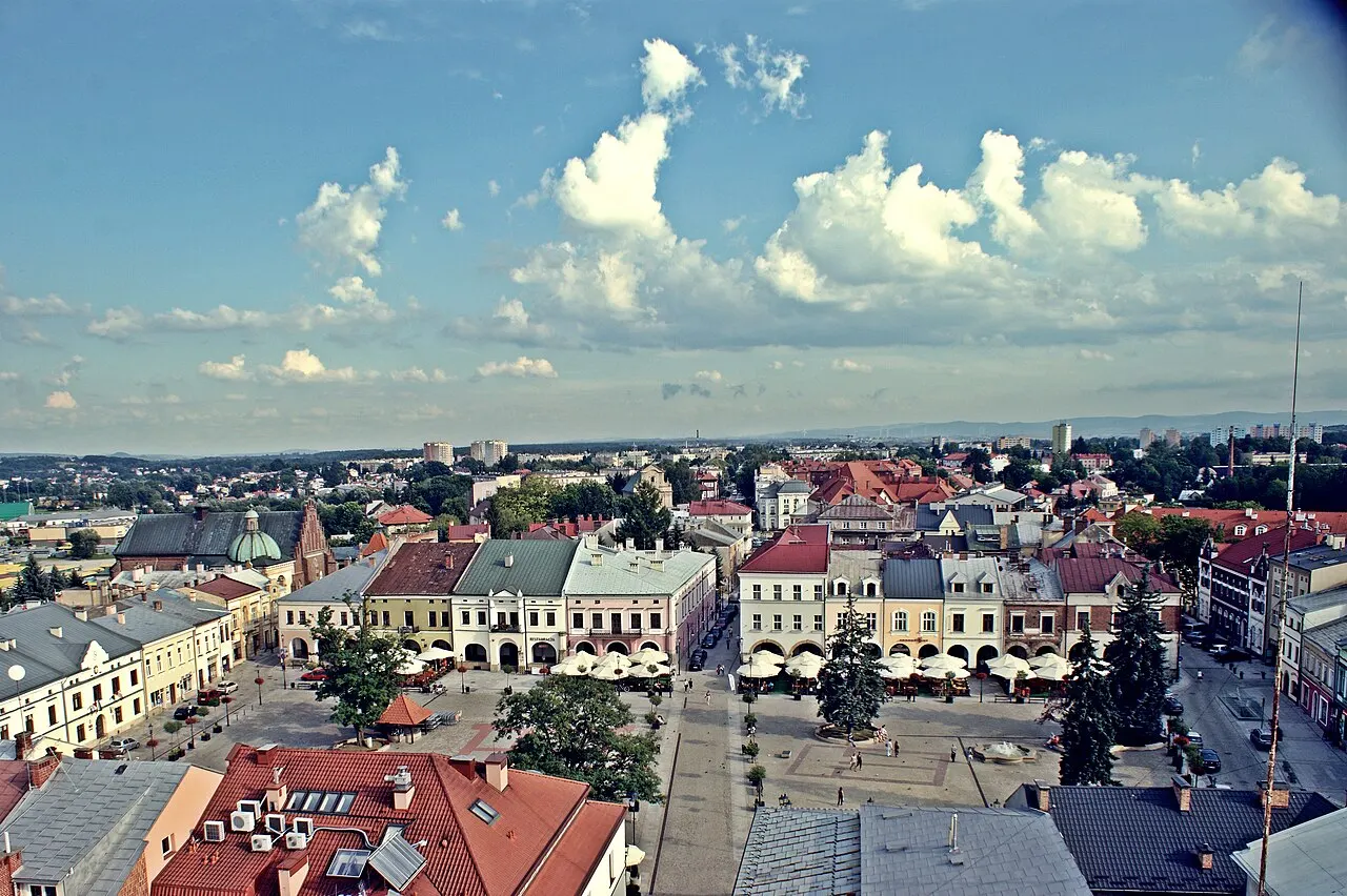 Krosno, historyczny układ urbanistyczny, XIV, XIX/XX