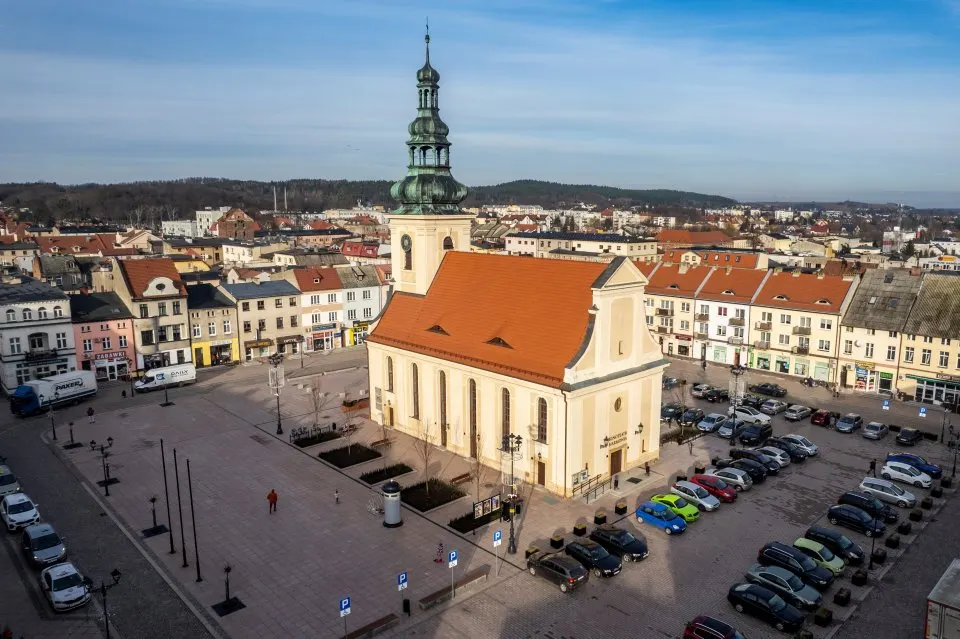 Rynek w Nowym Mieście Lubawskim