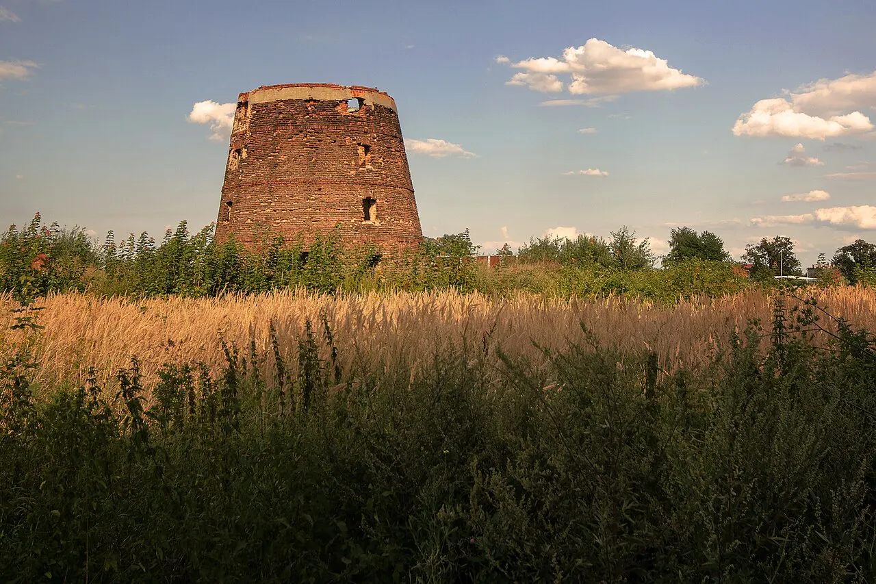 Owczary, wiatrak holender, XIX