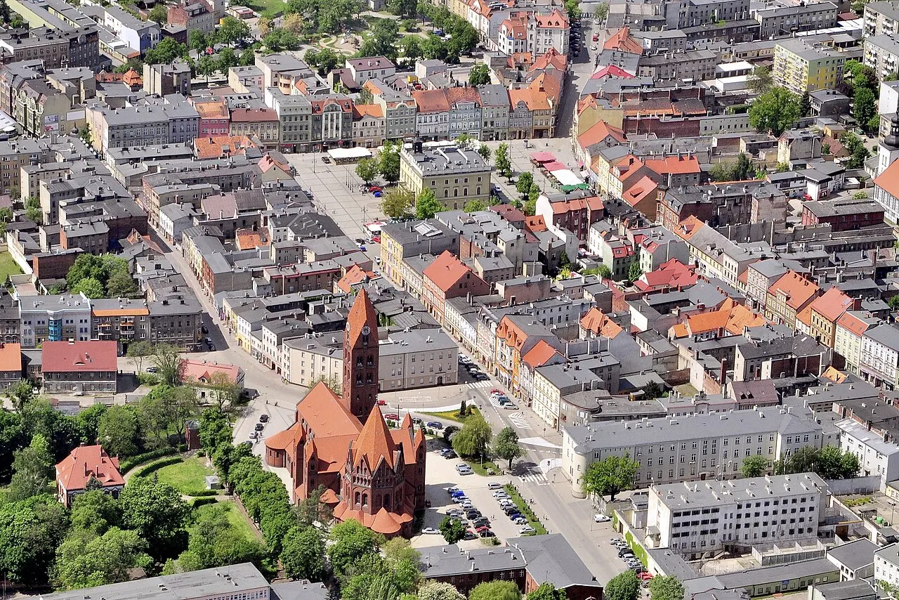 Ostrów Wielkopolski, układ urbanistyczny, 1404, XVIII (1714)