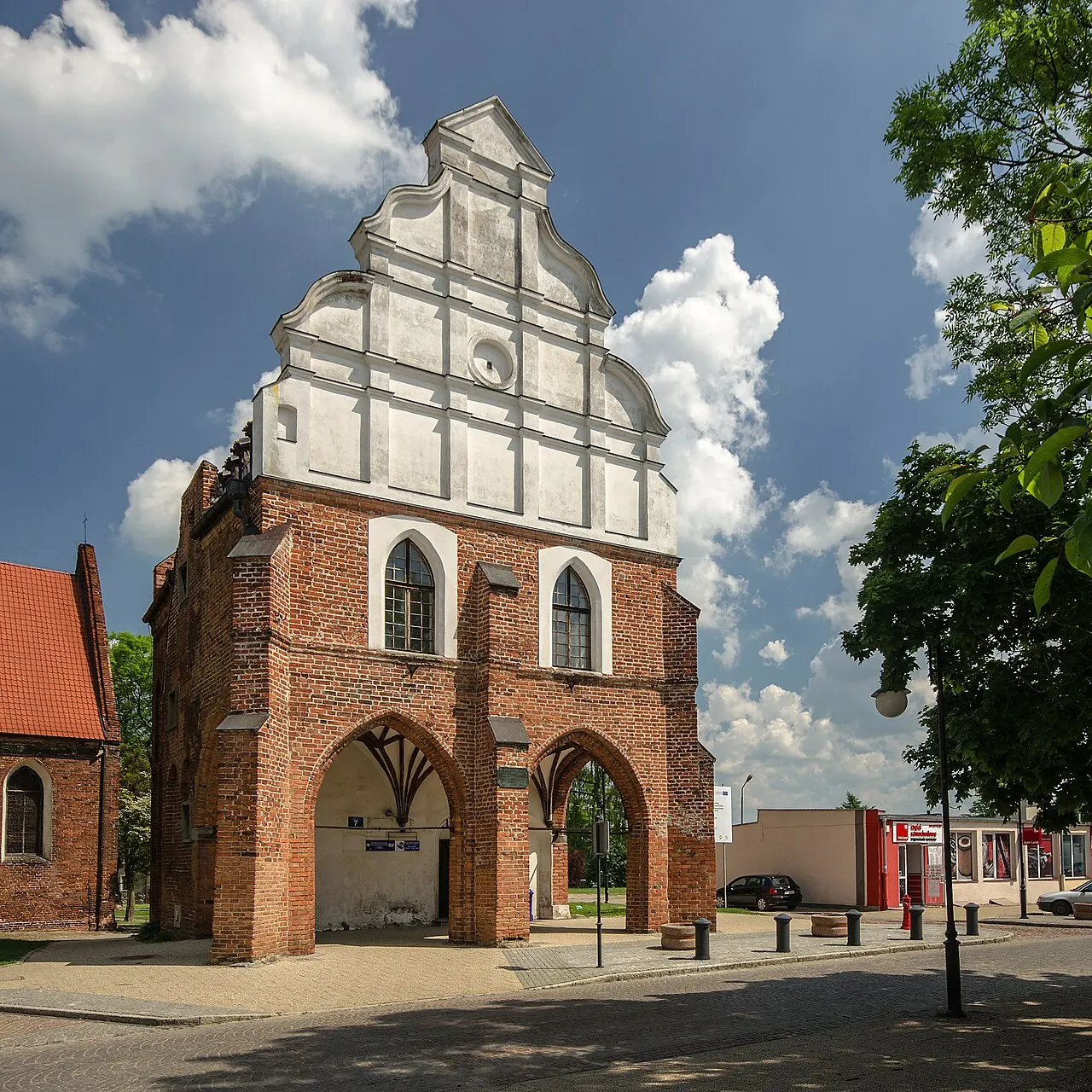 Pasłęk, ratusz, kon. XIV, XVI