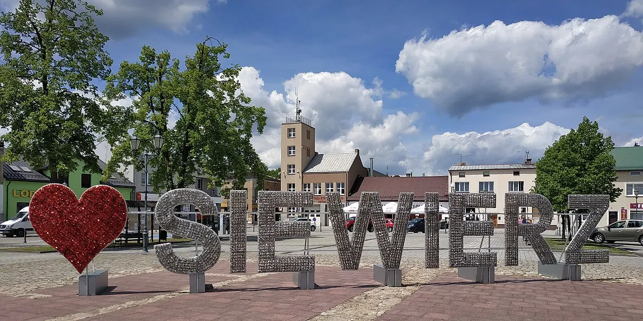 Rynek w Siewierzu.