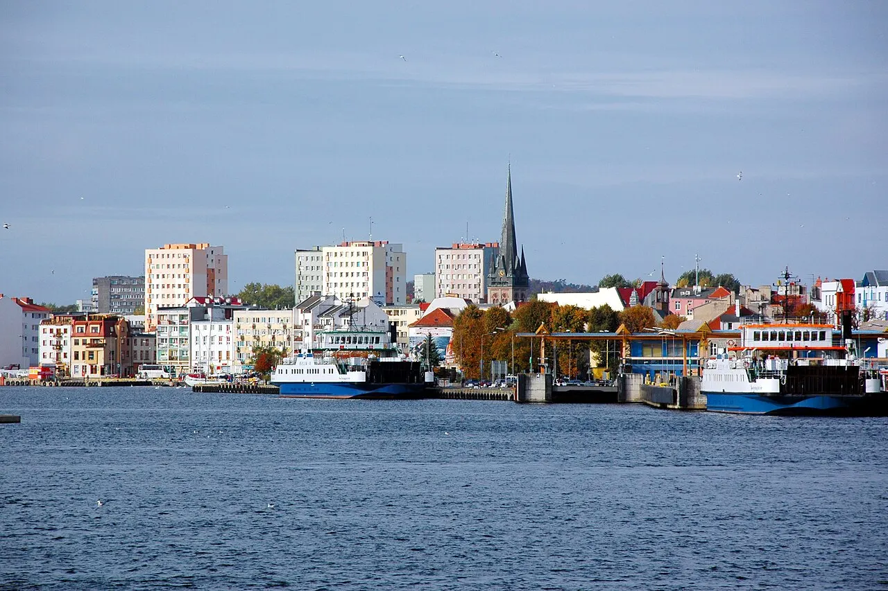 Świnoujście, lewobrzeże Świny