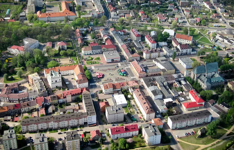 Wieluń - centrum miasta