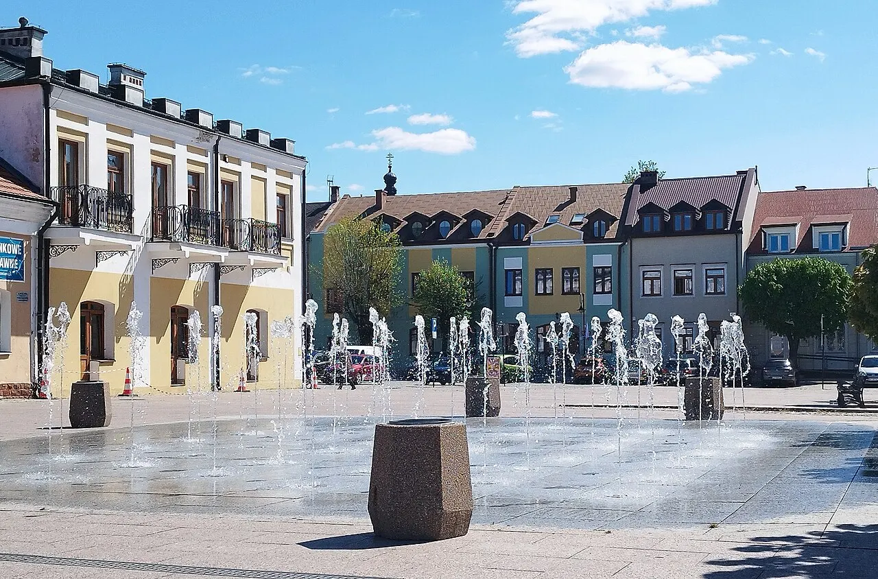 Rynek we Włodawie