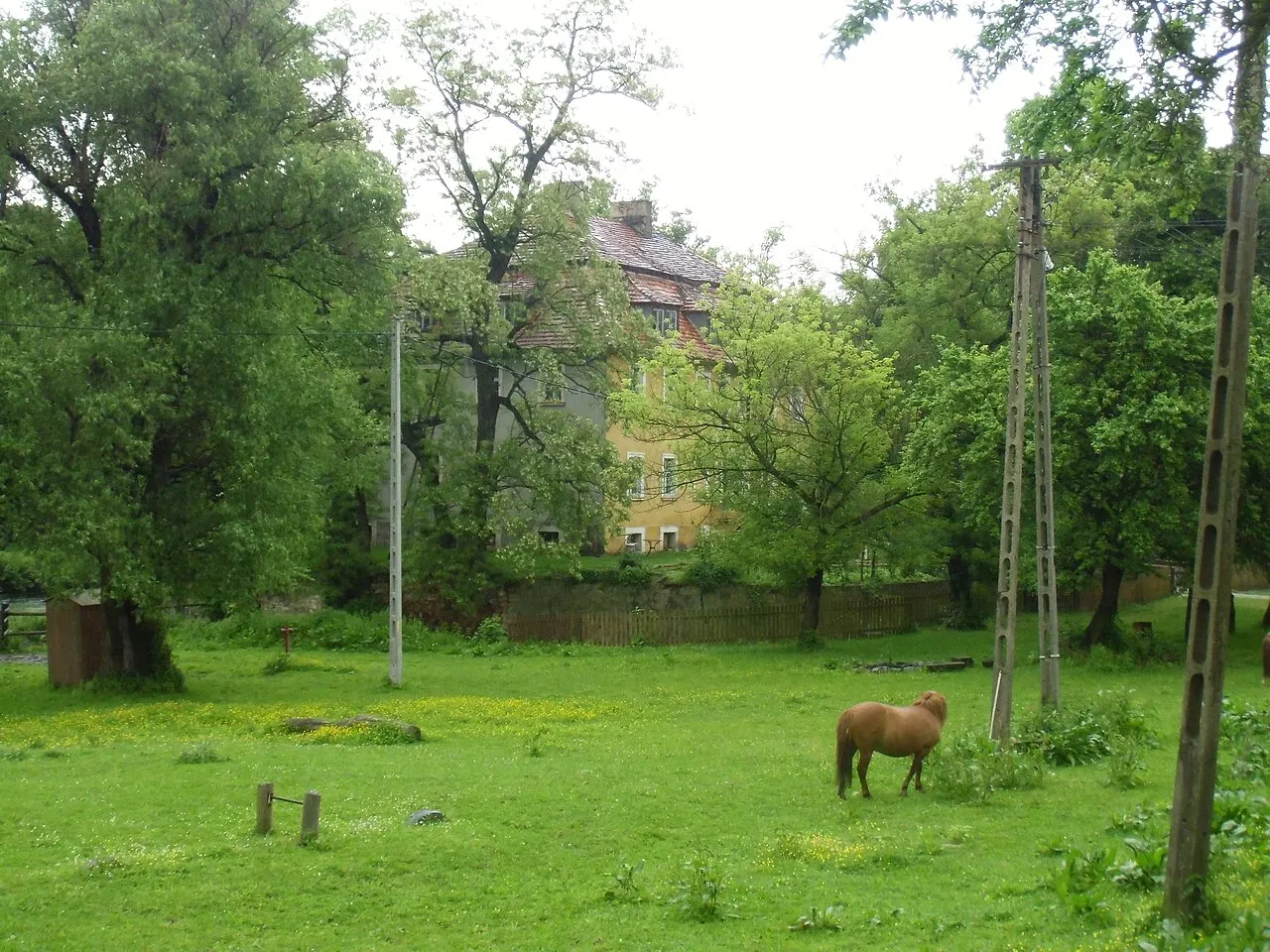 Kwiatów, zespół dworski i folwarczny, XIX/XX